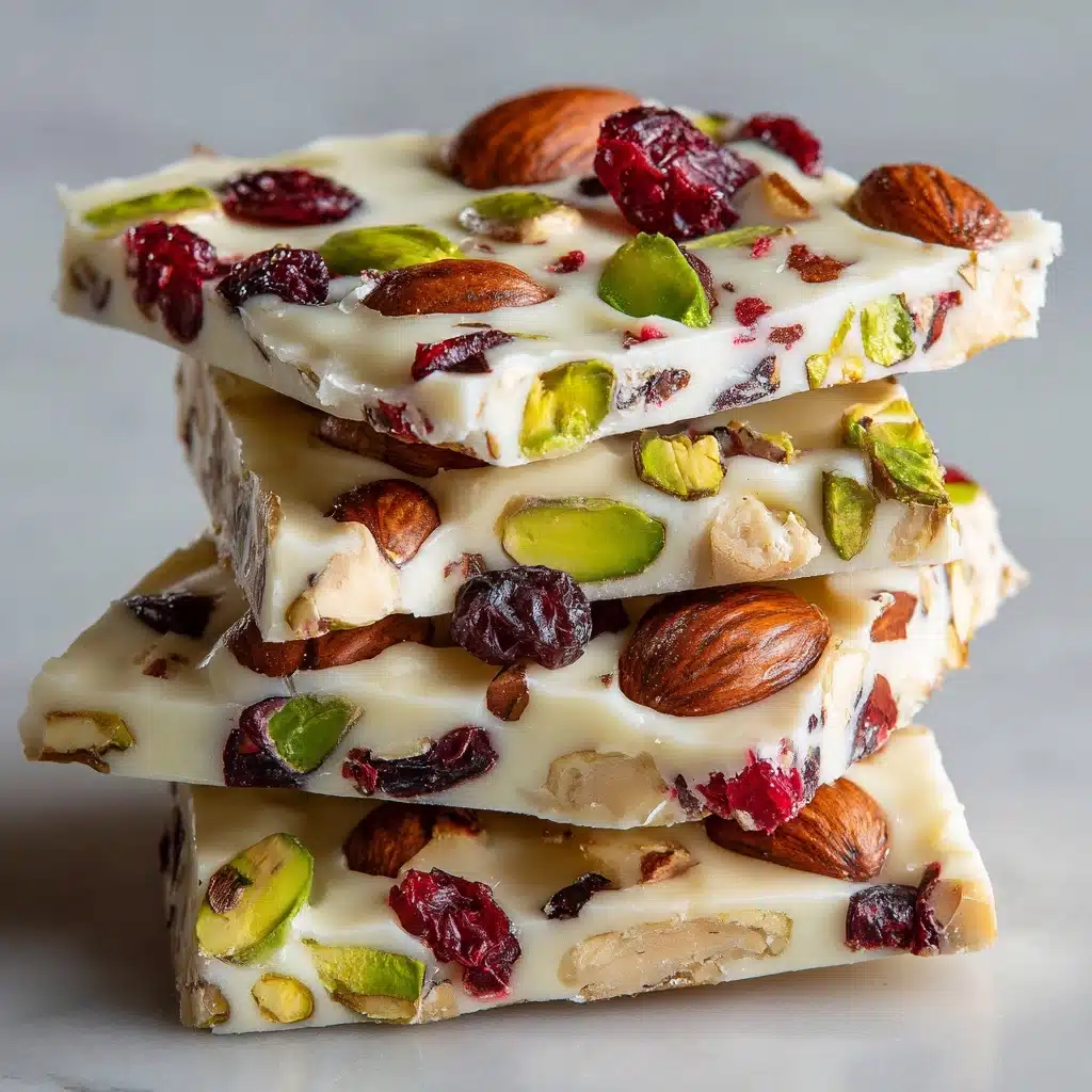 Delightful Pistachio Cranberry Bark Recipe