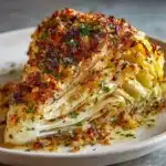 Garlic-Parmesan Melting Cabbage Recipe