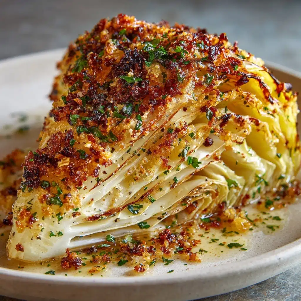 Garlic-Parmesan Melting Cabbage Recipe