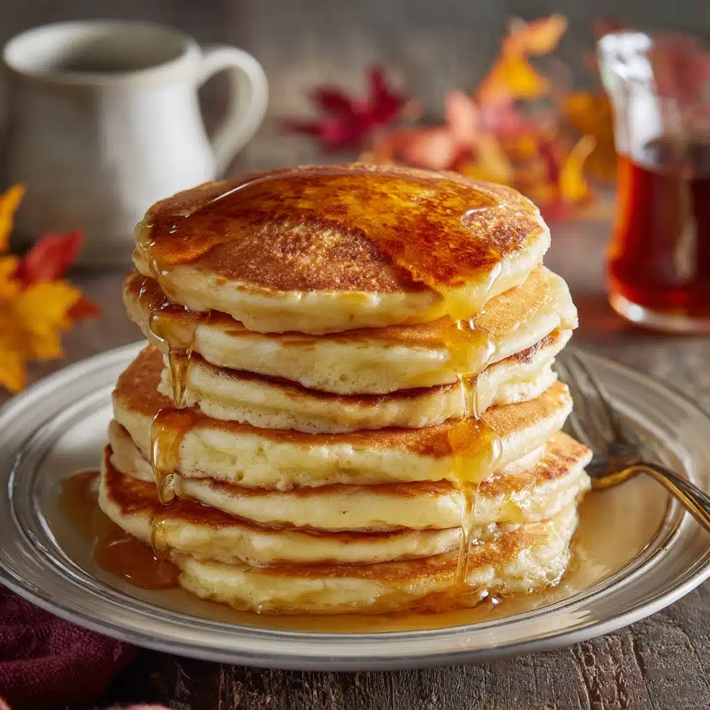 Sweet Potato Pancakes with Maple Syrup Recipe