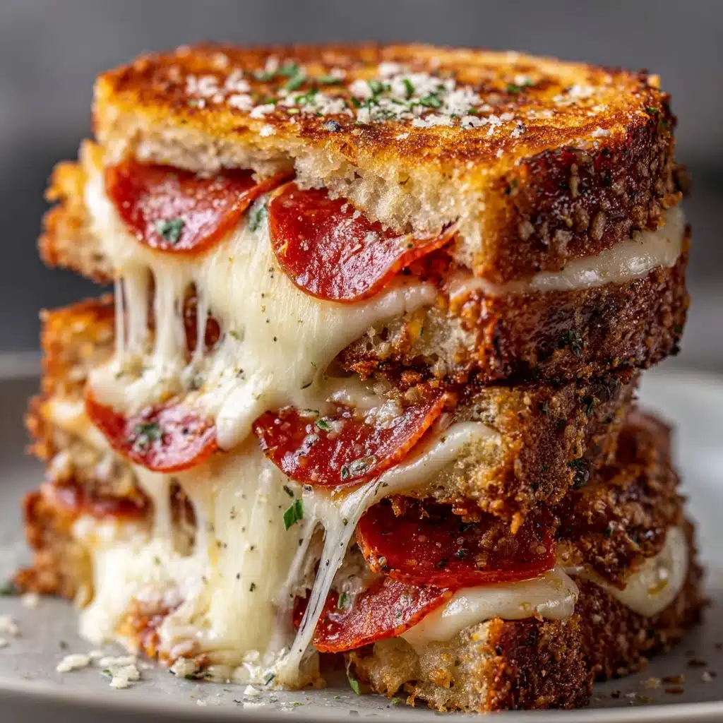 Pizza Grilled Cheese Sandwich Recipe - Recipe Image