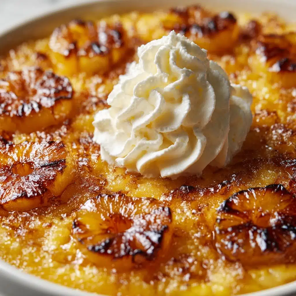 Pineapple Upside Down Bread Pudding Recipe - Recipe Image