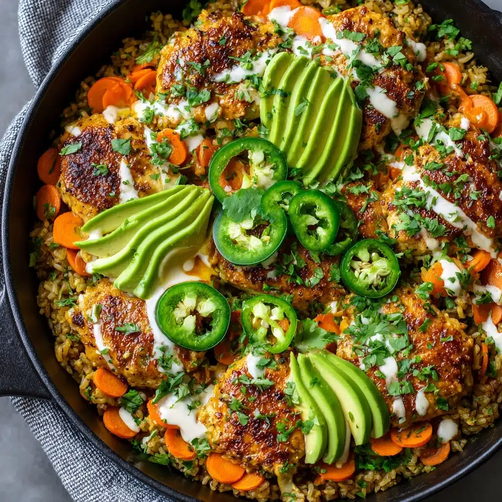 Creamy Cilantro Lime Chicken and Rice Recipe - Recipe Image