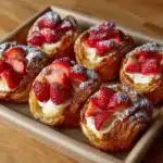 Decadent Cheesecake Croissant Buns for Irresistible Indulgence Recipe