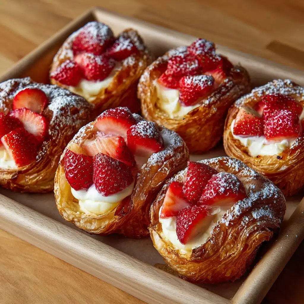 Decadent Cheesecake Croissant Buns for Irresistible Indulgence Recipe - Recipe Image