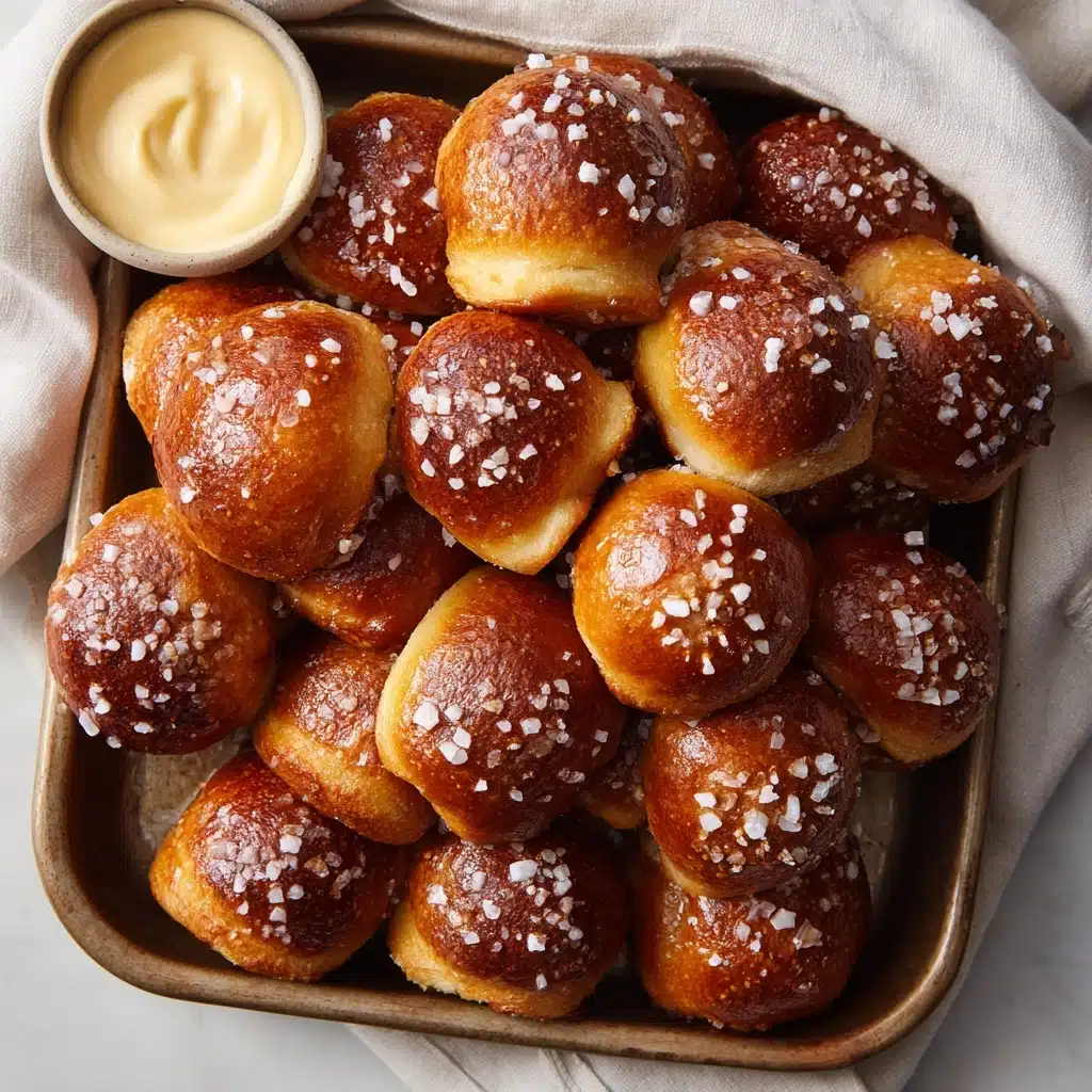 Two Ingredient Dough Pretzel Bites Recipe