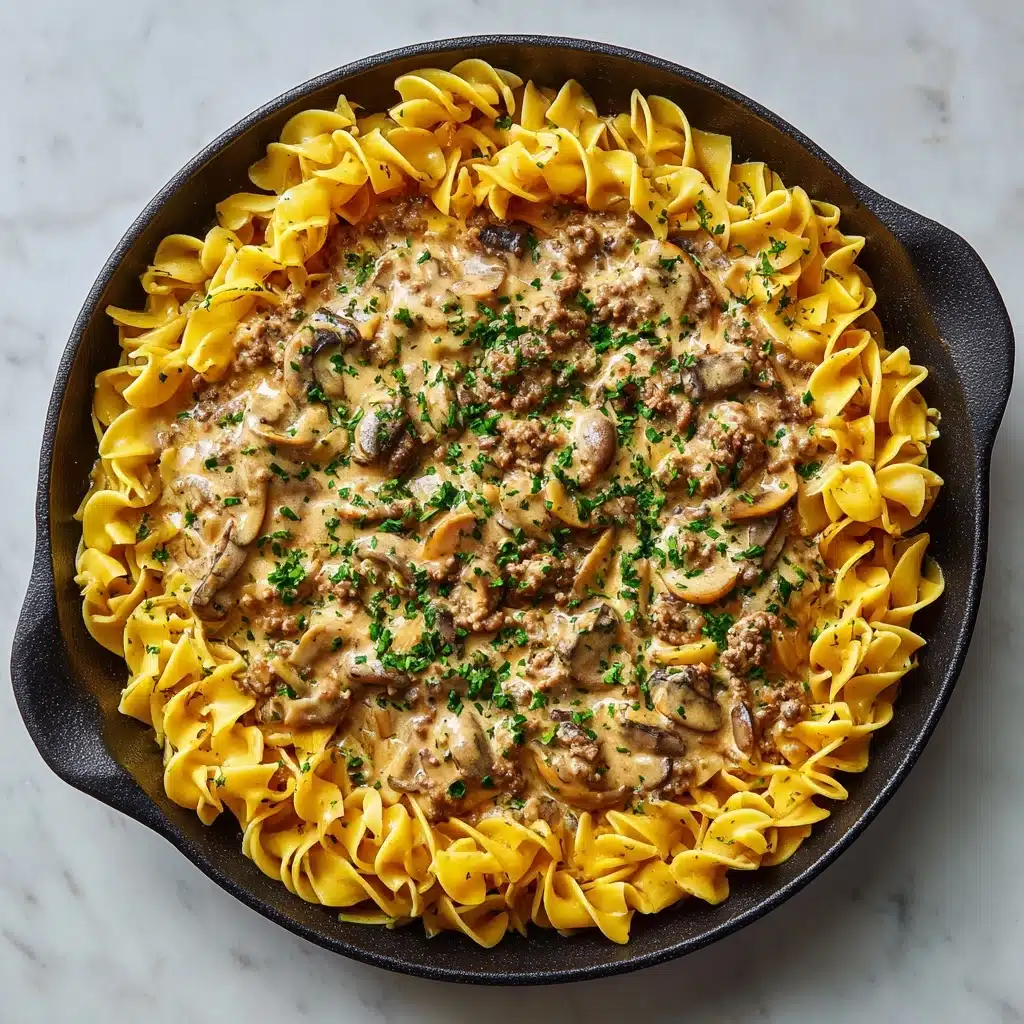 Ground Beef Stroganoff Recipe - Recipe Image