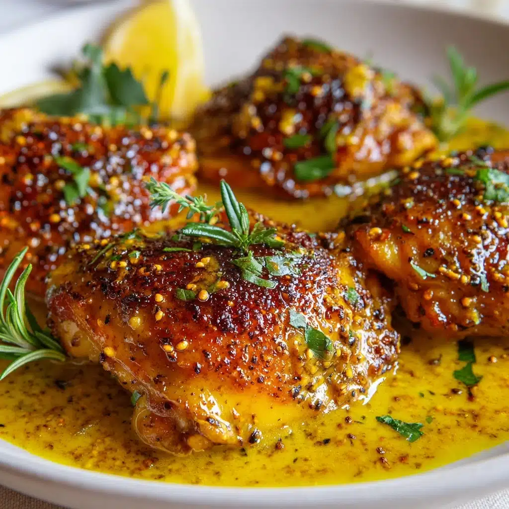 Baked Honey Mustard Chicken Recipe - Recipe Image