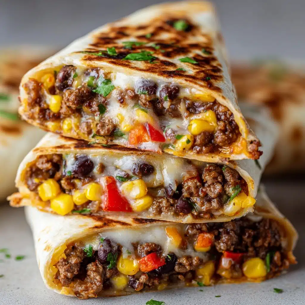 Beef and Bean Burritos: An Amazing Ultimate Recipe - Recipe Image