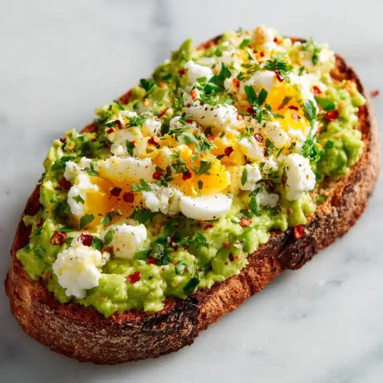 Grated Egg & Avocado Toast: An Amazing Ultimate Recipe