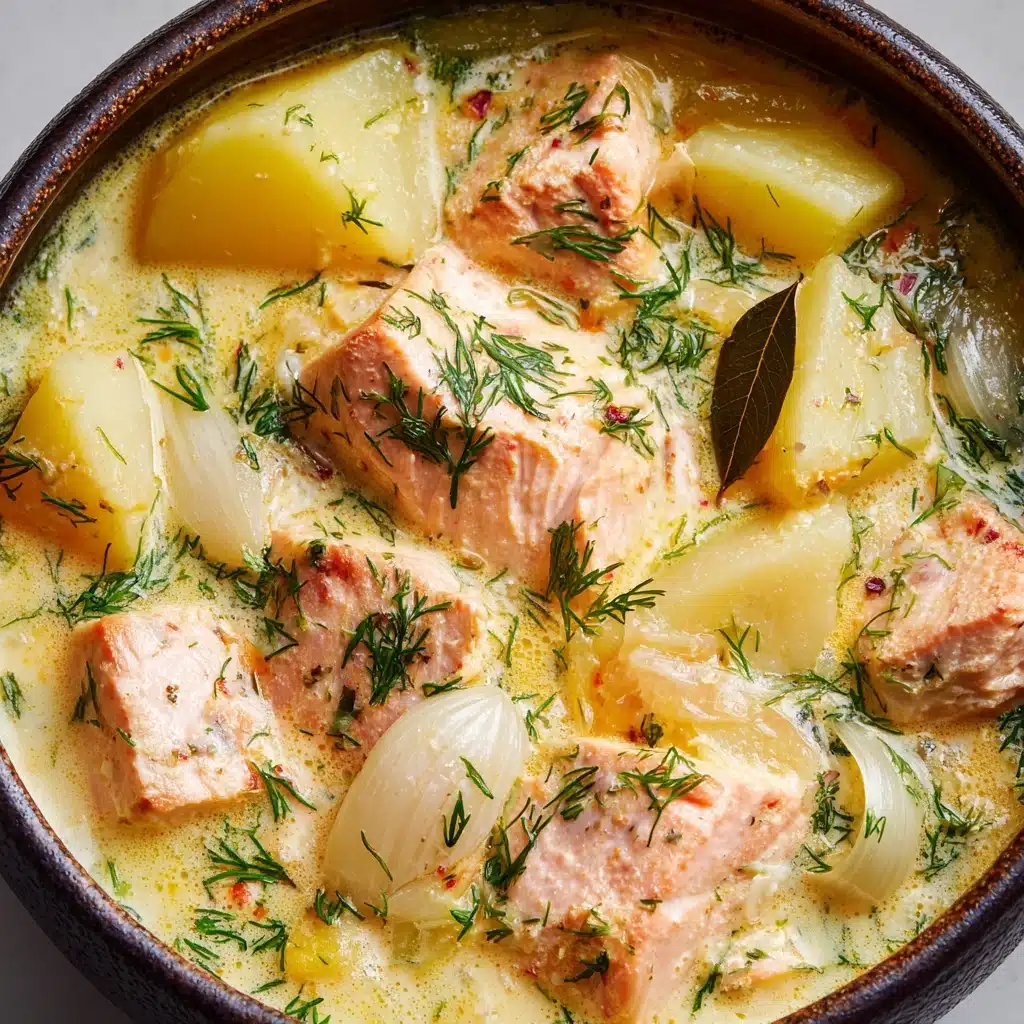 Simple Salmon Chowder: An Incredible Ultimate Recipe - Recipe Image
