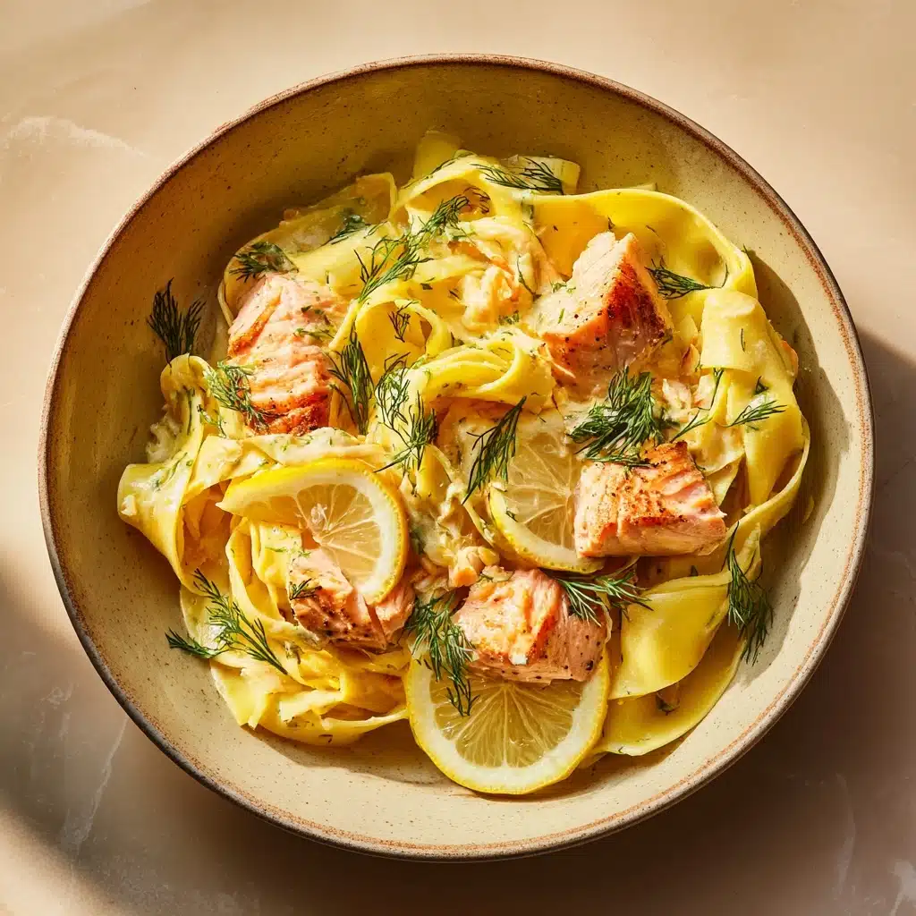 Citrus-Scented Pappardelle with Slow-Roasted Salmon: An Incredible Ultimate Recipe - Recipe Image