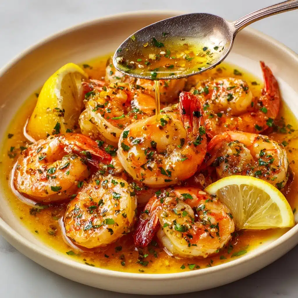 BBQ Grilled Prawns with Garlic, Lemon: An Incredible Ultimate Recipe - Recipe Image