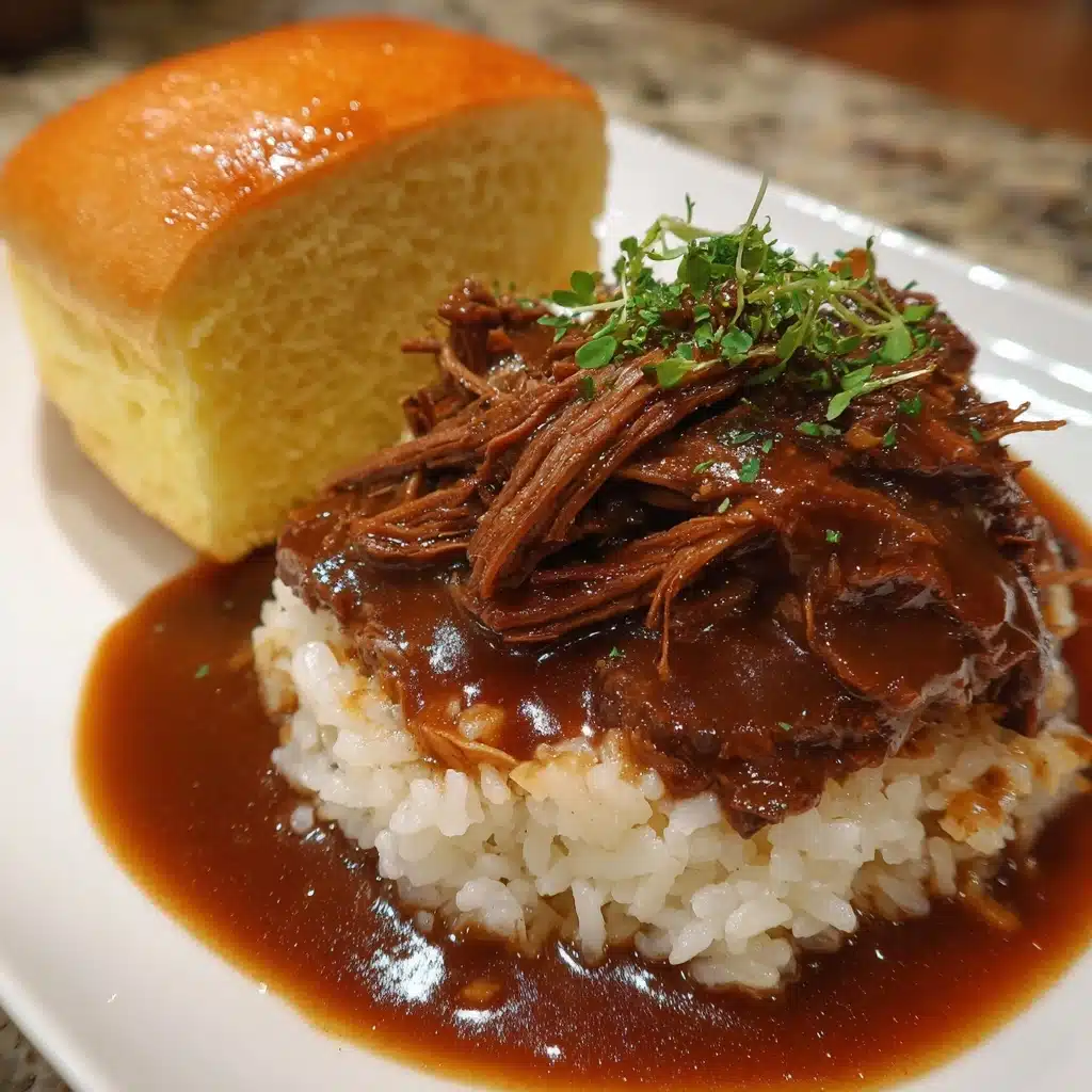 Slow Cooker Beef Manhattan Recipe - Recipe Image