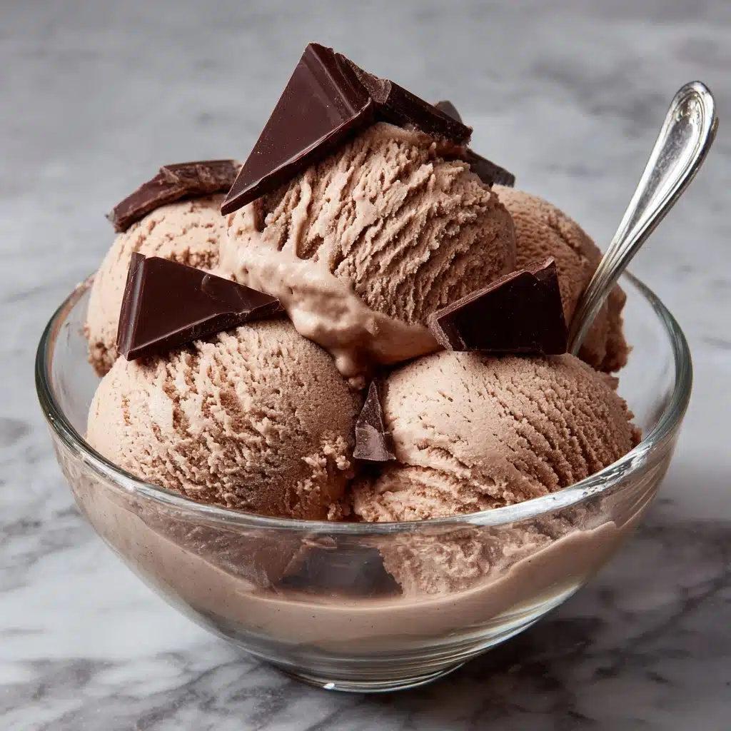 Chocolate Greek Frozen Yogurt Recipe - Recipe Image
