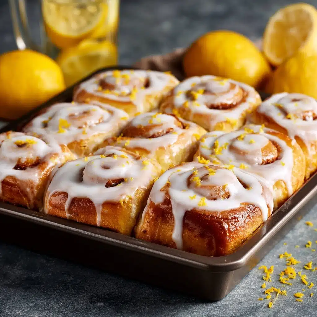 Lemon Rolls Recipe - Recipe Image