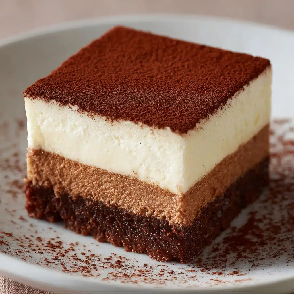 Tiramisu Brownies Recipe