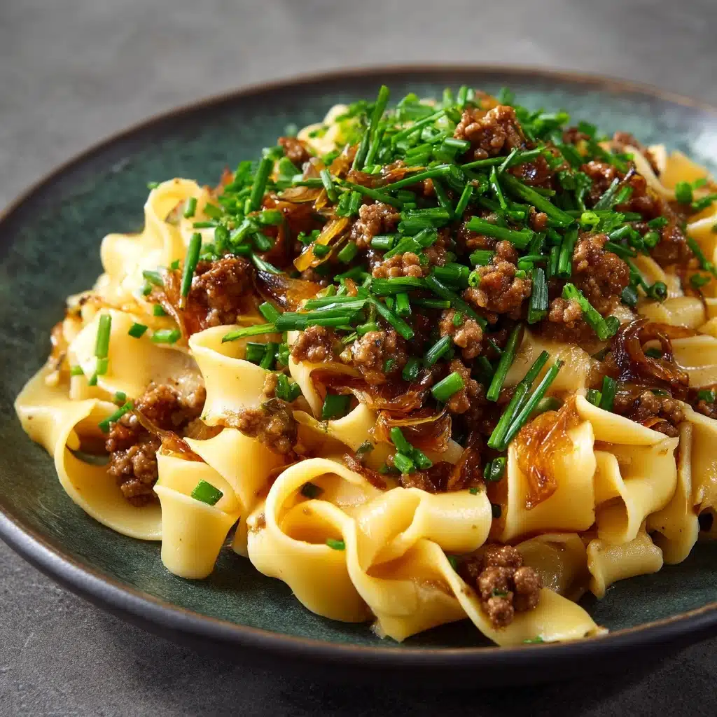 French Onion Beef and Noodles Recipe - Recipe Image