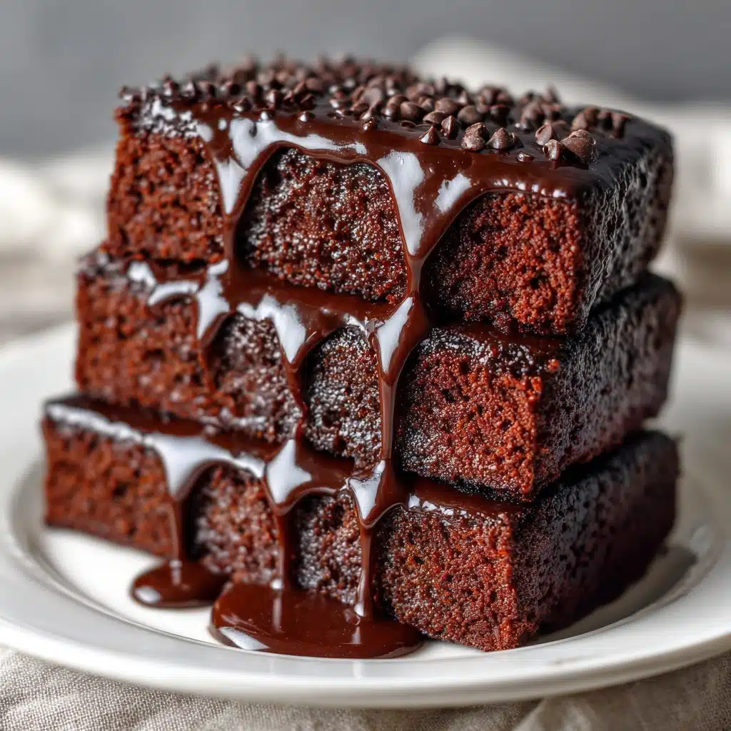 Hot Fudge Brownie Bread Recipe - Recipe Image