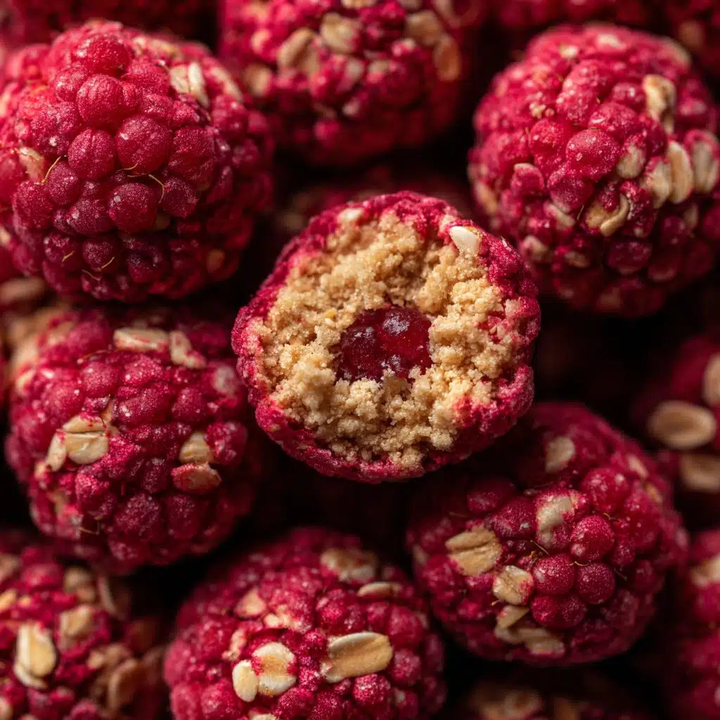 Raspberry Almond Energy Bites Recipe - Recipe Image