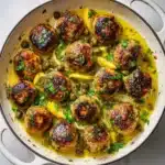Saucy Chicken Piccata Meatballs Recipe