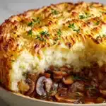 Shiitake Cottage Pie with Cauliflower Mash Recipe