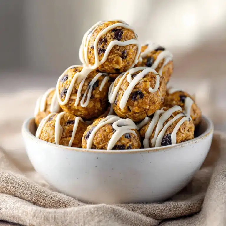 Pumpkin Spice Protein Balls Recipe
