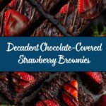 Chocolate-Covered Strawberry Brownies Recipe