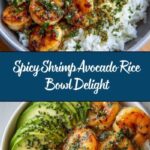 Spicy Shrimp and Avocado Rice Bowl Recipe