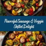 One Pan Sausage and Veggies Skillet Recipe