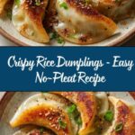 Crispy Rice Dumplings (No Pleating Needed) Recipe