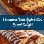 Cinnamon Swirl Apple Fritter Bread Recipe