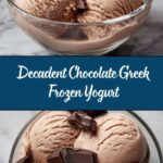 Chocolate Greek Frozen Yogurt Recipe