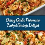 Garlic Parmesan Baked Shrimp Recipe