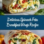 Spinach Feta Breakfast Wrap: An Amazing Ultimate Recipe