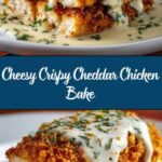 Crispy Cheddar Chicken – Baked Recipe