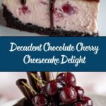 Chocolate Cherry No-Bake Cheesecake Recipe