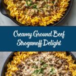 Ground Beef Stroganoff Recipe