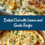 Baked Cod with Lemon and Garlic Recipe