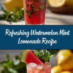 Watermelon Mint Lemonade Recipe