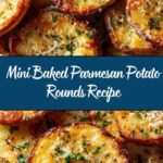 Mini Baked Parmesan Potato Rounds Recipe
