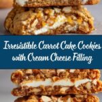 Carrot Cake Cookies Stuffed with Cream Cheese Recipe