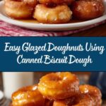 Canned Biscuit Glazed Doughnuts Recipe