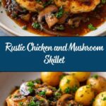 Savory Chicken with Mushrooms and Potatoes Recipe