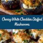 White Cheddar Stuffed Mushrooms Recipe