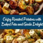 Roasted Potatoes with Baked Feta and Garlic Recipe