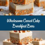 Healthy No-Bake Carrot Cake Breakfast Bars Recipe