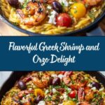Greek Shrimp with Orzo and Feta Recipe