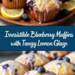 Blueberry Muffins with Lemon Glaze Recipe