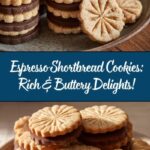 Espresso Shortbread Cookies Recipe